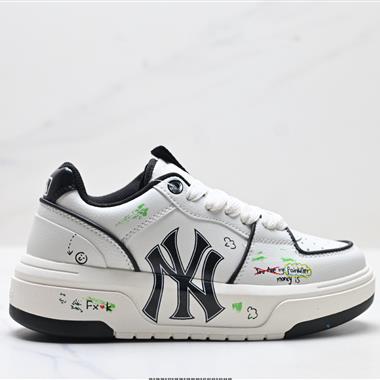 MLB Chunky Liner PU 簡約時尚 百搭低幫 板鞋