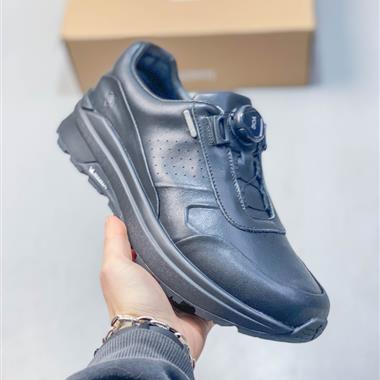 Descente Dualis系列 皮面 戶外時尚簡約透氣休閒運動鞋