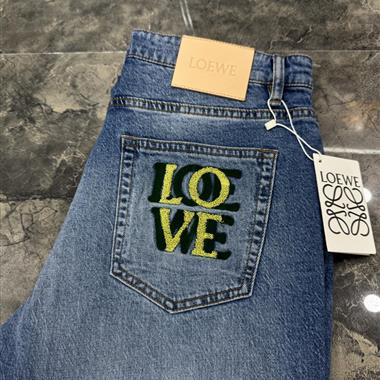 LOEWE   2026春夏新款休閒牛仔褲