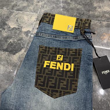 FENDI   2026春夏新款休閒牛仔褲