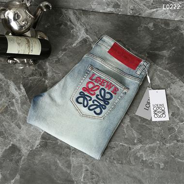 LOEWE   2026春夏新款休閒牛仔褲