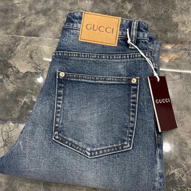 GUCCI   2026春夏新款休閒牛仔褲