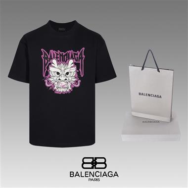 Balenciaga   2026春夏新款短袖T恤  尺寸偏大