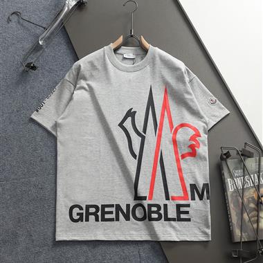 MONCLER   2026春夏新款短袖T恤  尺寸偏大