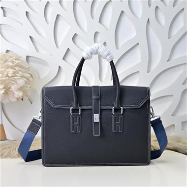 HERMES   2026新款男生時尚包包 尺寸：38*29*7CM