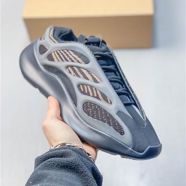 Kanye West x Adidas Yeezy Boost 700 V2"Mauve"700V2椰子系列增高姥爺風百搭休閒運動復古慢跑鞋