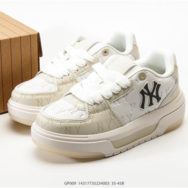 MLB Chunky Liner Basic系列輕量增高厚底百搭休閒運動板鞋