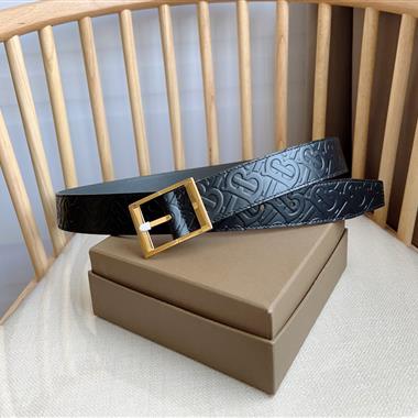 BURBERRY   2026新款時尚皮帶  3.5CM