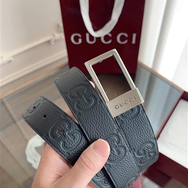 GUCCI   2026新款時尚皮帶   3.5CM