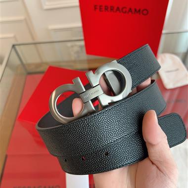Ferragamo  2026新款時尚皮帶   3.5CM