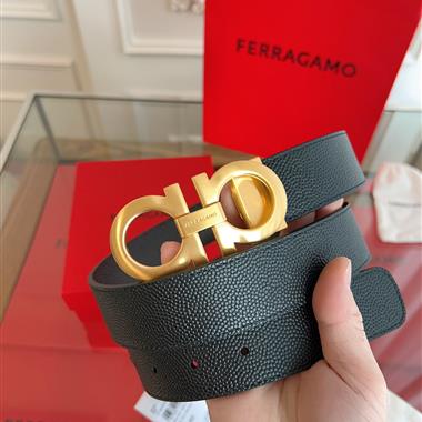 Ferragamo  2026新款時尚皮帶   3.5CM
