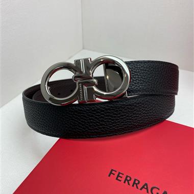Ferragamo  2026新款時尚皮帶   3.5CM