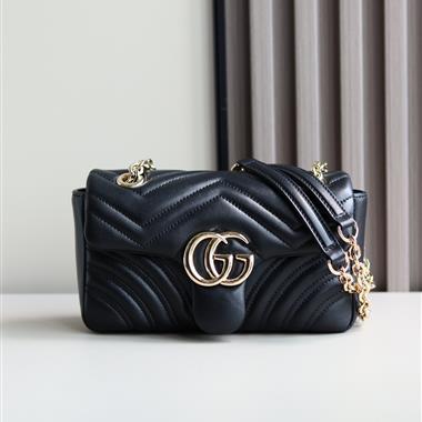 GUCCI  2026新款女生時尚包包  尺寸：22*12.5*6CM
