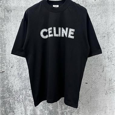 CELINE  2026夏季新款短袖T恤 尺寸偏大