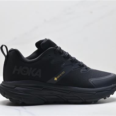 HOKA ONE ONE Challenger ATR 6 GTX 網布織物合成革減震防滑耐磨 低幫跑步鞋