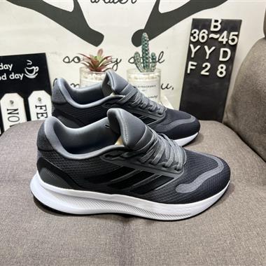 Adidas RUNFALCON 5透氣低幫跑步運動訓練鞋