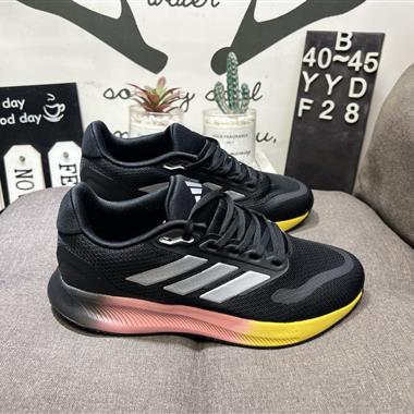 Adidas RUNFALCON 5透氣低幫跑步運動訓練鞋