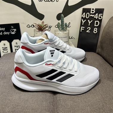 Adidas RUNFALCON 5透氣低幫跑步運動訓練鞋