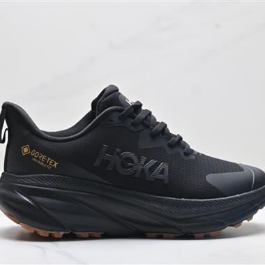 HOKA ONE ONE Challenger ATR 7 GTX 系帶 織物合成革 低幫 越野跑步鞋