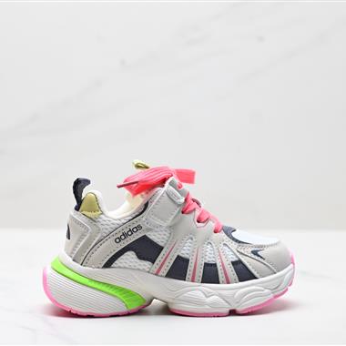 Adidas 時尚 百搭設計舒適 防滑透氣 低幫 兒童休閒鞋