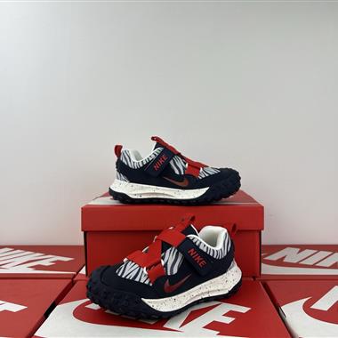 NIKE 新款輪胎底兒童運動鞋魔術貼登山休閒童鞋