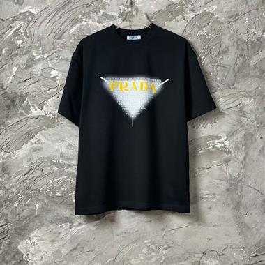 PRADA   2026夏季新款短袖T恤  尺寸偏大