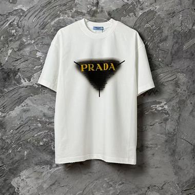 PRADA   2026夏季新款短袖T恤  尺寸偏大