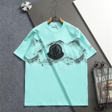 MONCLER   2026夏季新款短袖T恤  尺寸偏大