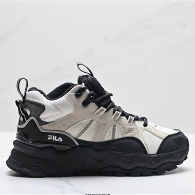 FILA 斐樂 Trek 1S 滿天星 潮流百搭 抓絨 減震防滑耐磨中幫 生活休閒鞋