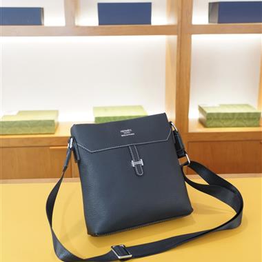 HERMES   2026新款男生時尚包包 尺寸：24*25*5CM