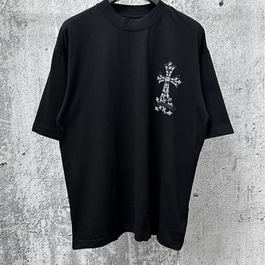 Chrome Hearts   2026夏季新款短袖T恤  尺寸偏大