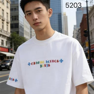 Chrome Hearts   2026夏季新款短袖T恤 尺寸偏大