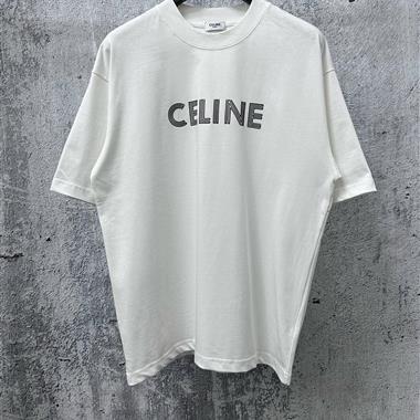 CELINE   2026夏季新款短袖T恤  尺寸偏大