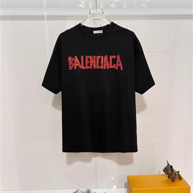 BALENCIAGA   2026夏季新款短袖T恤  尺寸偏大