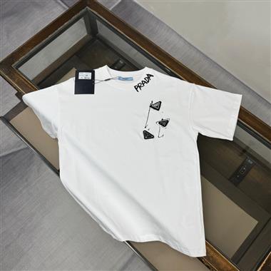 PRADA   2026夏季新款短袖T恤  尺寸偏大