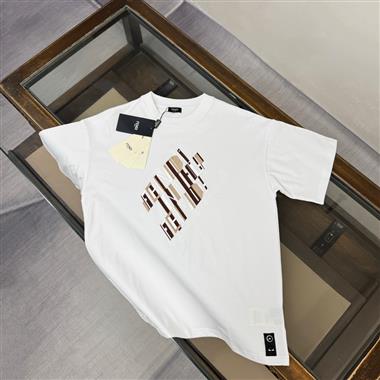FENDI   2026夏季新款短袖T恤  尺寸偏大