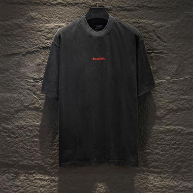 Balenciaga   2026夏季新款短袖T恤  尺寸偏大