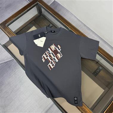 FENDI   2026夏季新款短袖T恤  尺寸偏大