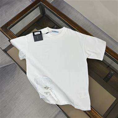 PRADA   2026夏季新款短袖T恤  尺寸偏大