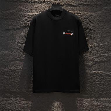 Balenciaga   2026夏季新款短袖T恤  尺寸偏大