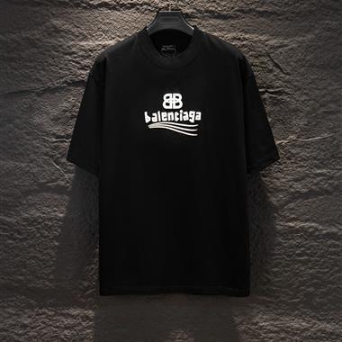 Balenciaga   2026夏季新款短袖T恤  尺寸偏大