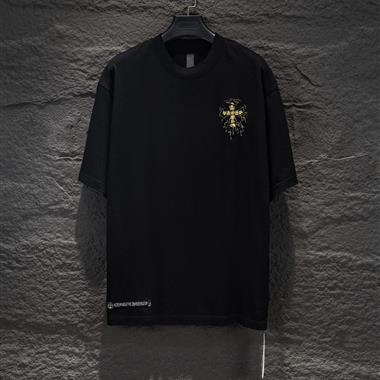 Chrome Hearts   2026夏季新款短袖T恤  尺寸偏大