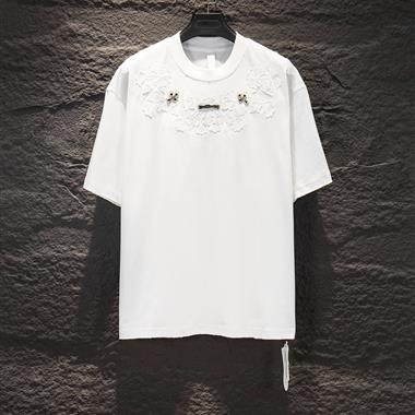 Chrome Hearts   2026夏季新款短袖T恤  尺寸偏大