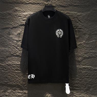 Chrome Hearts   2026夏季新款短袖T恤  尺寸偏大