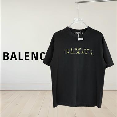 Balenciaga   2026夏季新款短袖T恤  尺寸偏大
