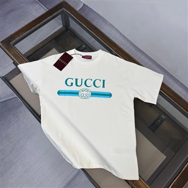 GUCCI   2026夏季新款短袖T恤  尺寸偏大