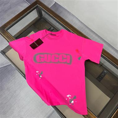 GUCCI   2026夏季新款短袖T恤  尺寸偏大