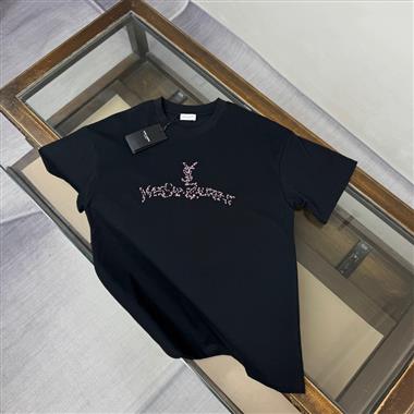 YSL   2026夏季新款短袖T恤  尺寸偏大