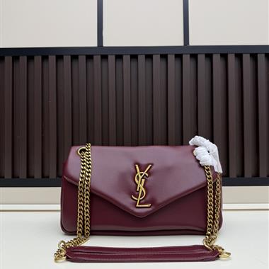 YSL   2026新款女生時尚包包  尺寸：25*12*6CM