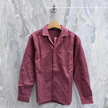 GUCCI   2026春夏季新款長袖襯衫  尺寸偏大